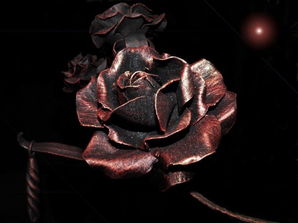 Кованые розы Лысякова