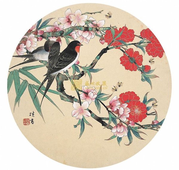 Стилизованная ветка Сакуры