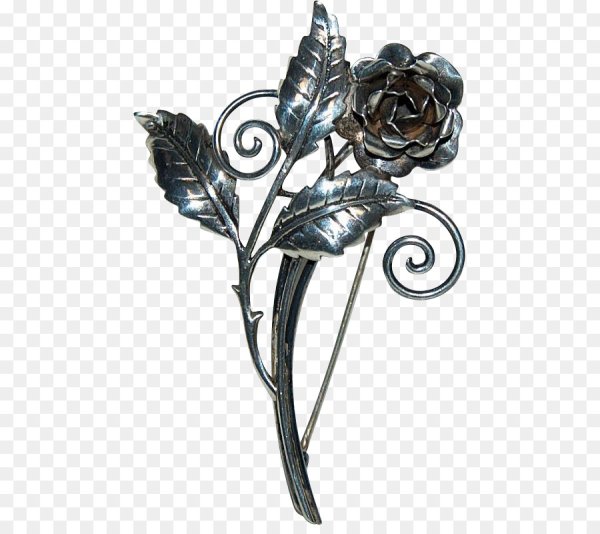 Цветочные узоры из металла