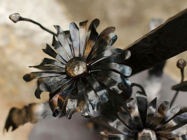 Художественная ковка цветы