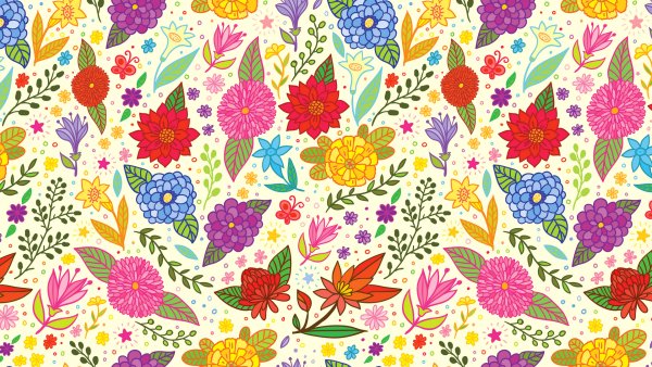 Яркие узоры