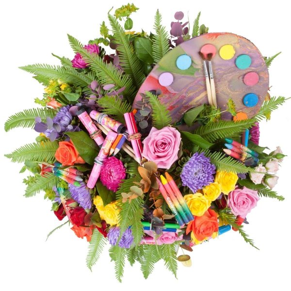 Букет из кисточек