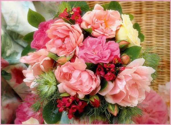 Открыточки очень красивых букетов