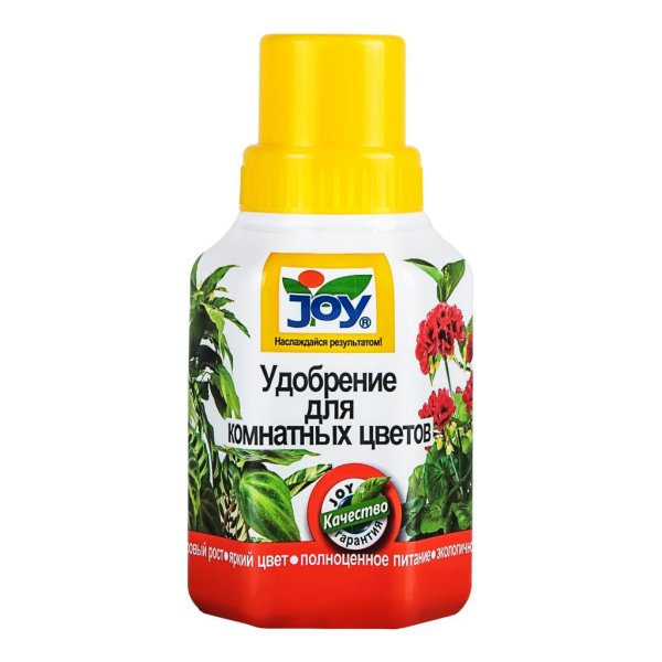 Удобрение жидкое для декоративнолистных растений Joy 0,25л (24 шт/кор)