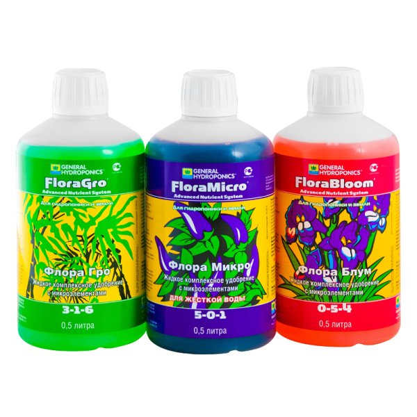 Удобрений ghe Flora Series (tripart t.a)