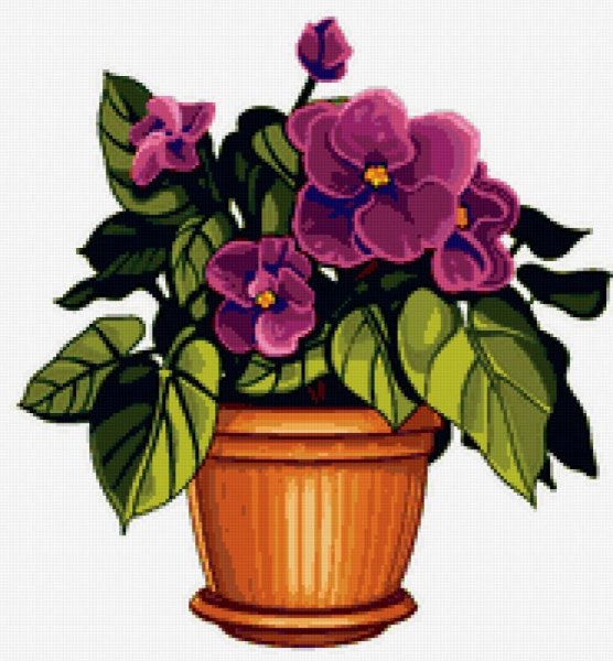 Цветы в горшках