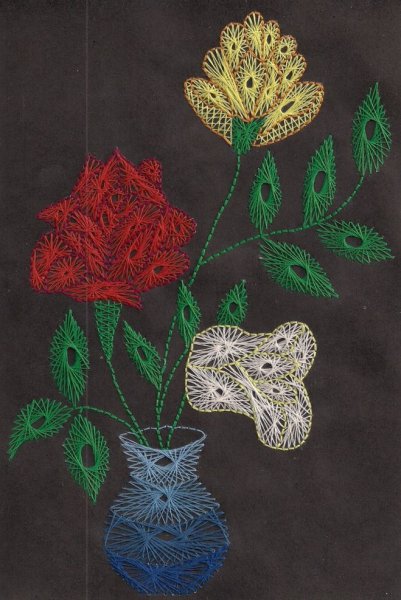 Трафареты для ниткографии для детей