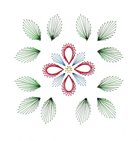 Вышивка по точкам