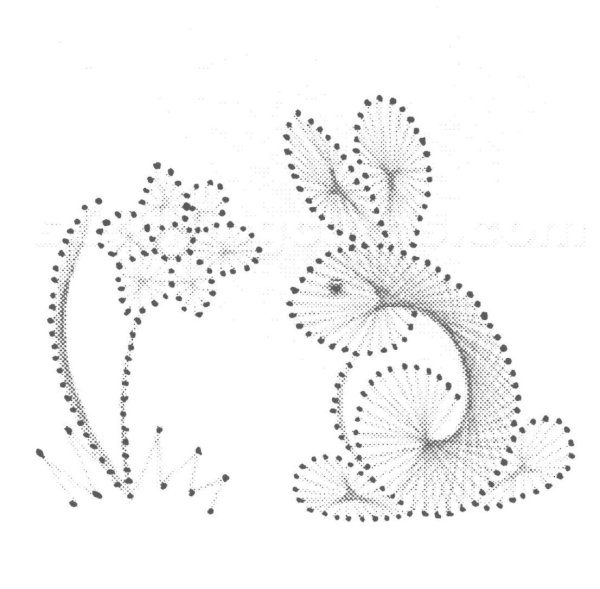 Техника вышивания изонить