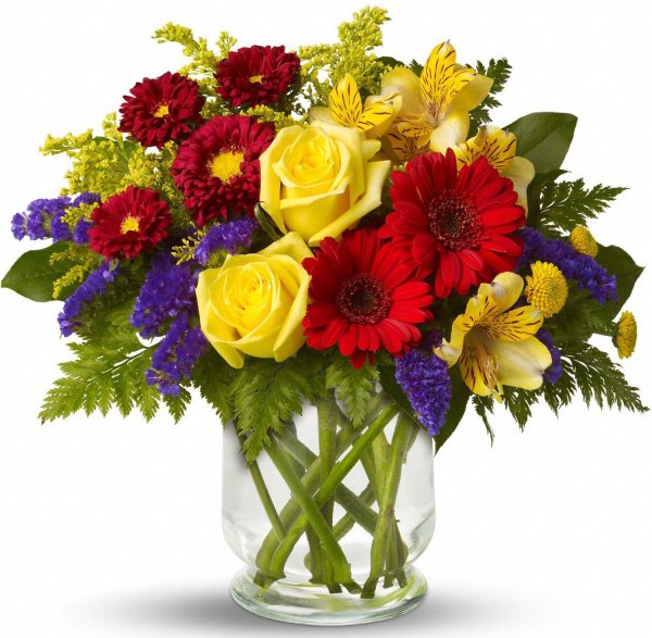 Красивый букет цветов