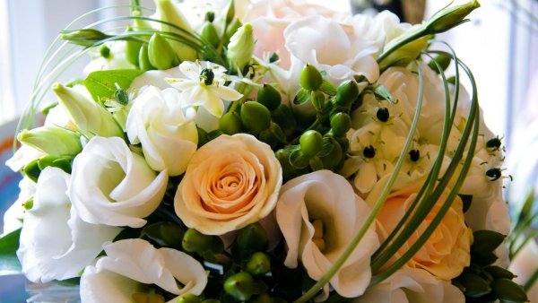 Красивый букет цветов