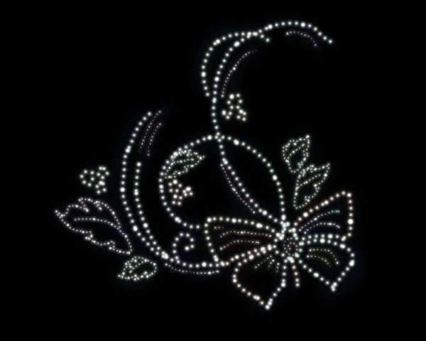 Трафарет для страз