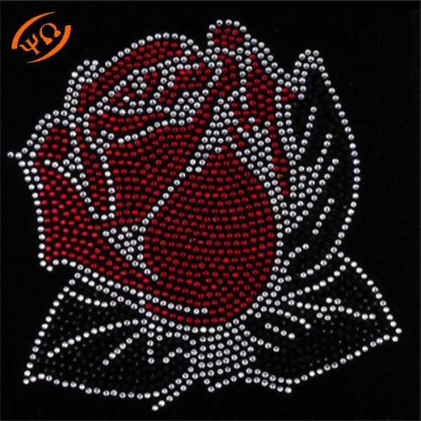 Роза из страз