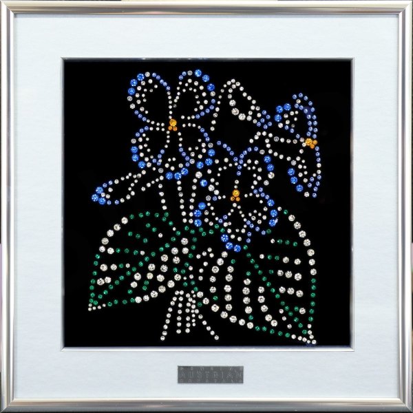 Фиалка Кристалл Сваровски