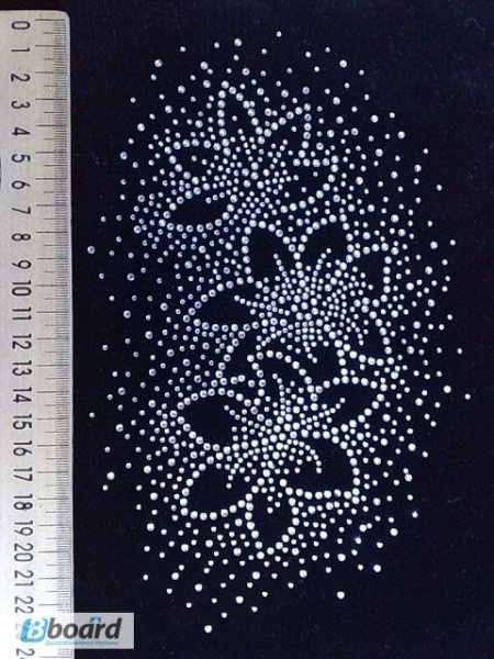 Термонаклейки из страз на одежду