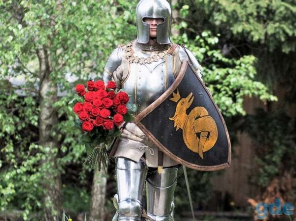 Рыцарь с цветком