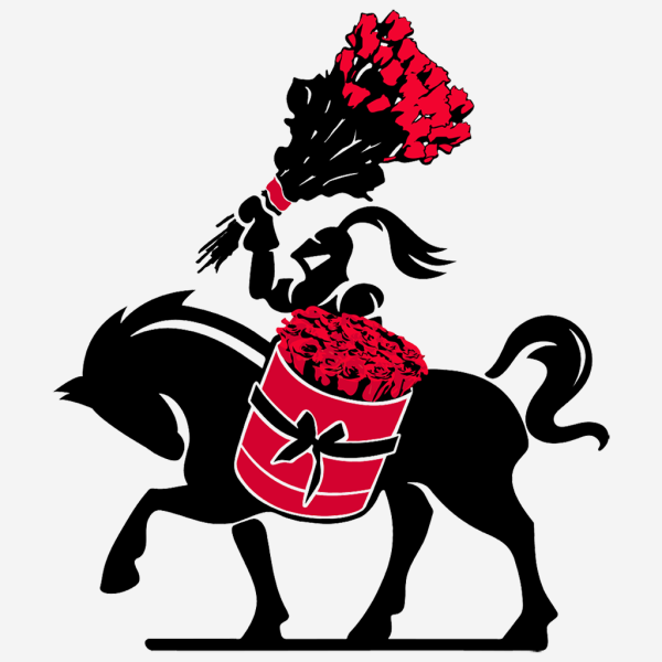 Рыцарь дарит цветы