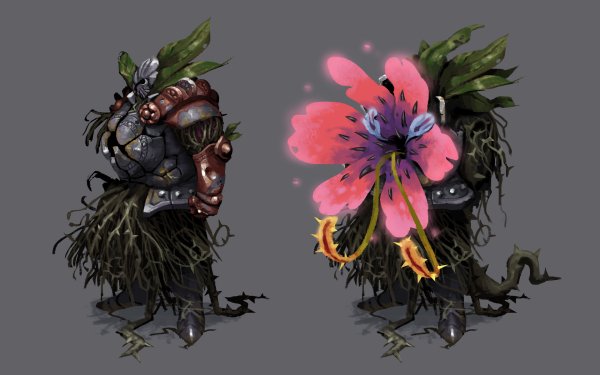 Рыцарь растение