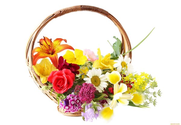 Цветочная корзина