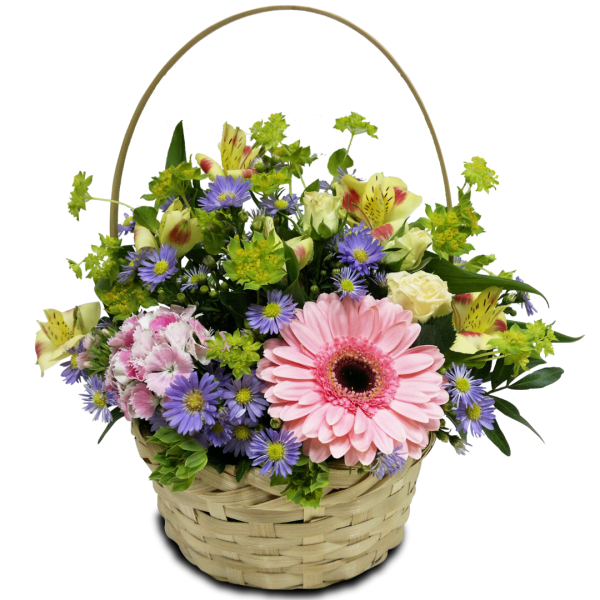 Корзина с цветами