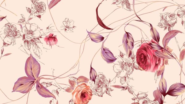 Цветочный узор