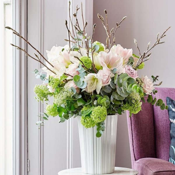 Цветы сверху