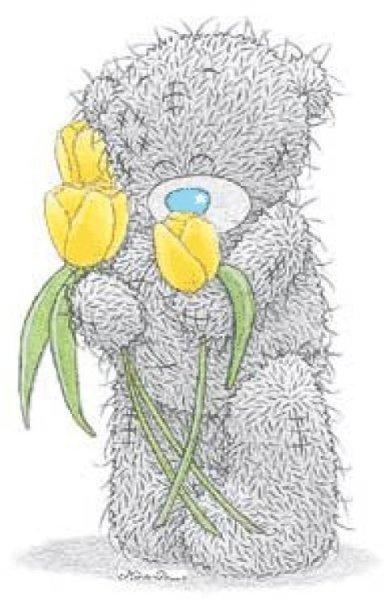 Тедди с цветочком