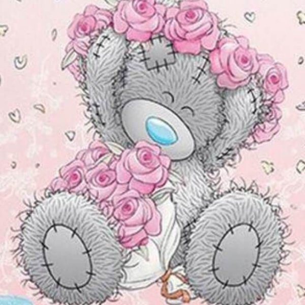 Мишки Тедди цветные