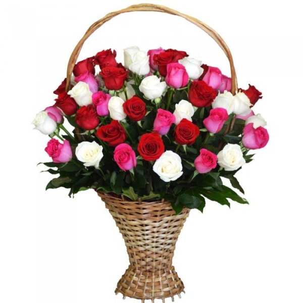 Шикарная корзина цветов
