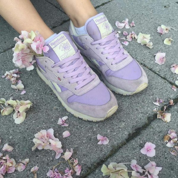 Кеды с ромашками