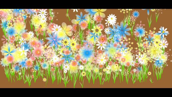 Абстракция на тему вальс цветов