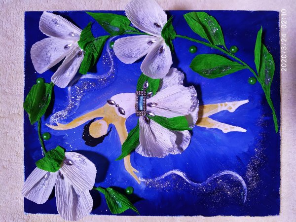 Рисунок на тему вальс цветов