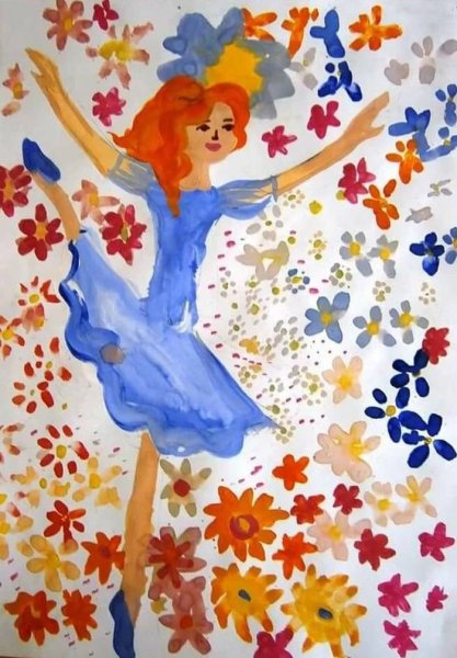 Вальс цветов рисунок