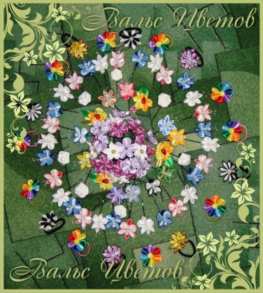 Иллюстрация к вальсу цветов из балета Щелкунчик