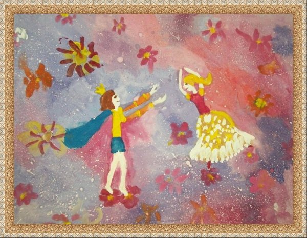 Вальс цветов рисунок