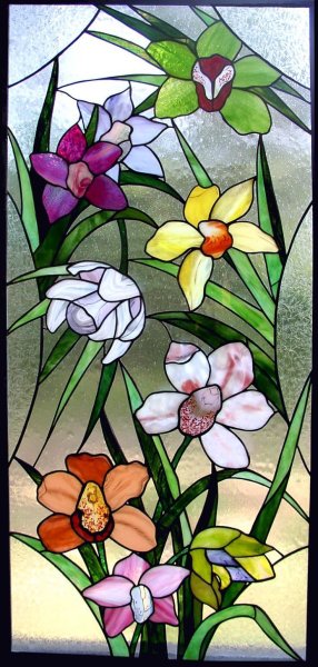 Тигридия витраж