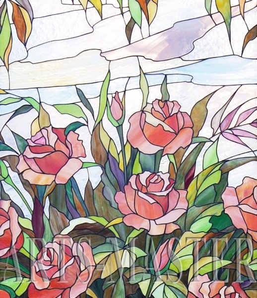 Витражная композиция