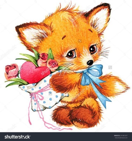 Милые зверюшки рисунки