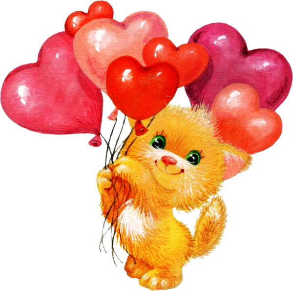 Милый зайчик с цветами