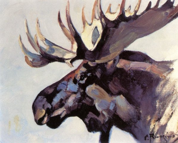 Картина лоси