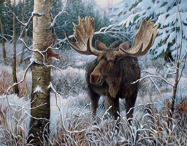 Счастливый Лось