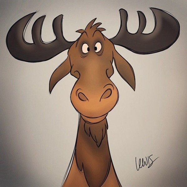 Лось Степной