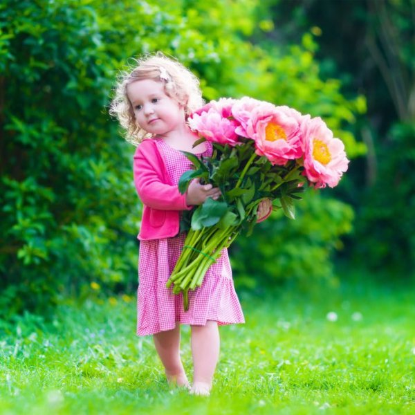 Цветы для детей