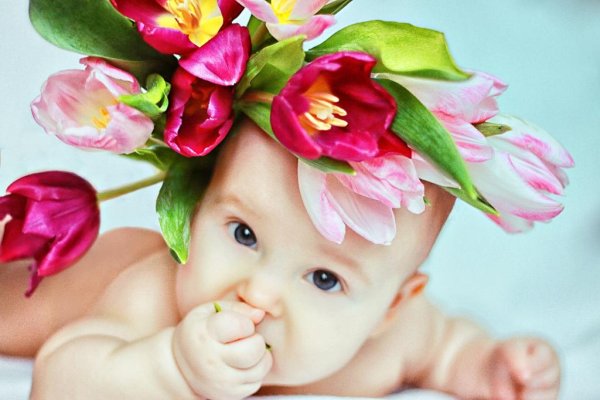 Цветочки для малышей