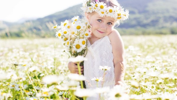 Ромашка для детей