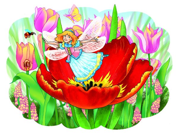 Дюймовочка для детей