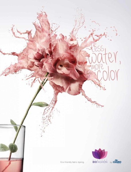 Креативная реклама цветы