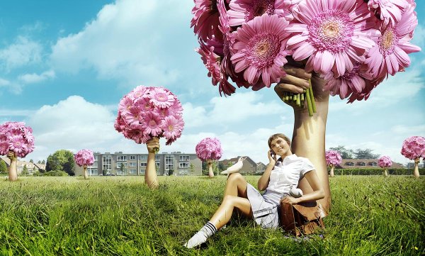 Креативные цветы