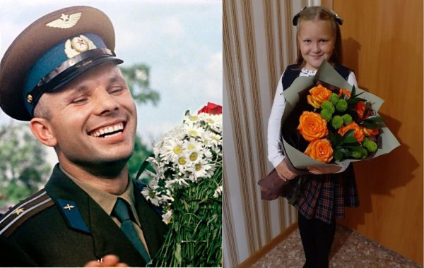 Юрий Гагарин улыбка