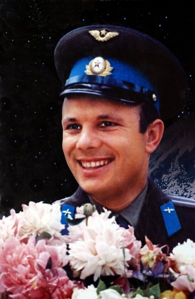 Юрий Гагарин картина